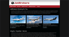 Desktop Screenshot of jetbrokers.com