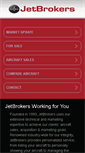 Mobile Screenshot of jetbrokers.com